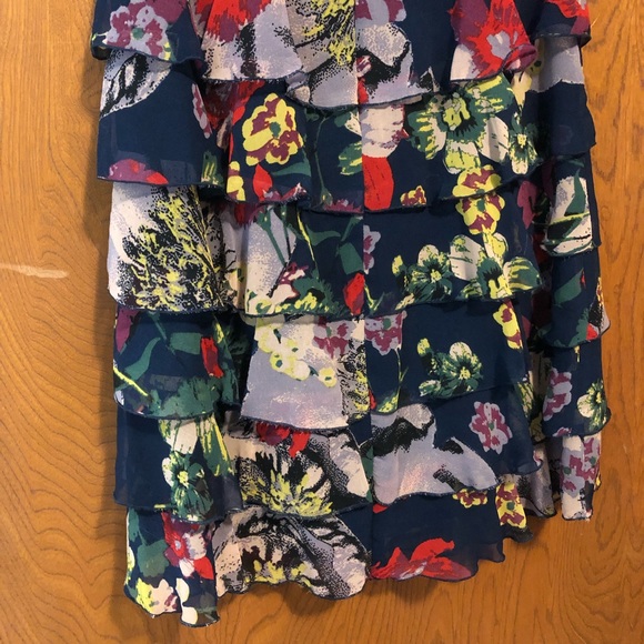 Target Go International 2008 Private Label Collection tiered ruffle dress 1 - Picture 6 of 12